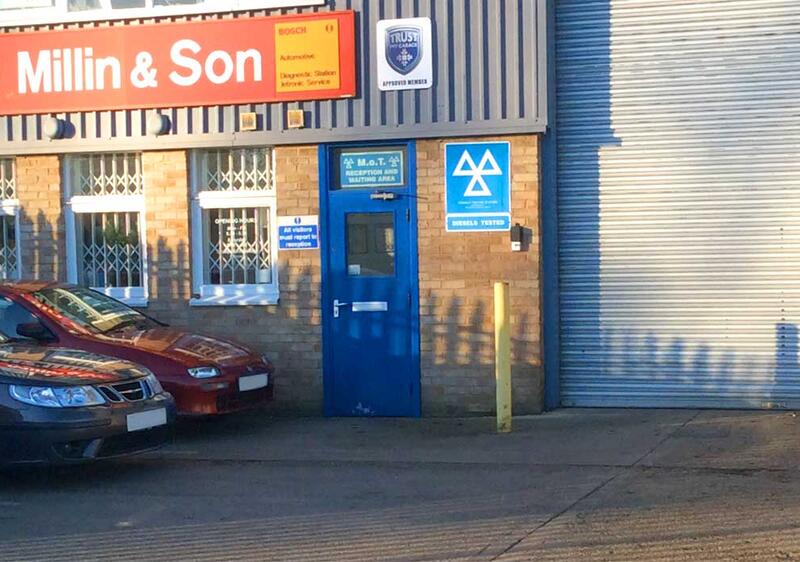 Our premises at Witan Park, Station Lane