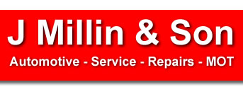 J Millin & Son, Automotive, Service, Repairs, MOT